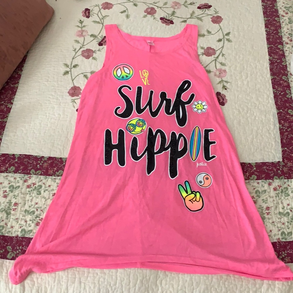 justice beach cover up!